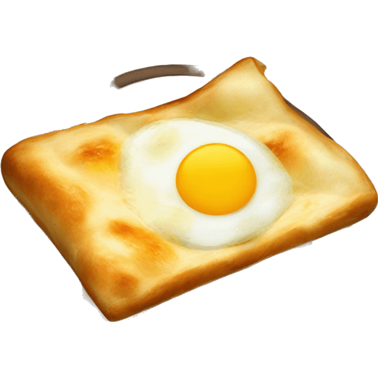 Khachapuri with egg emoji