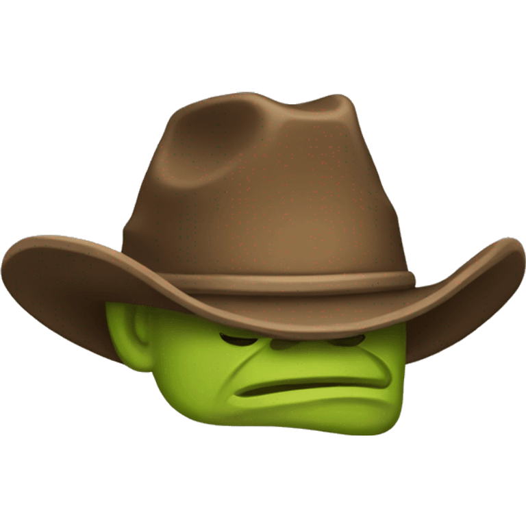 ogre cowboy hat emoji