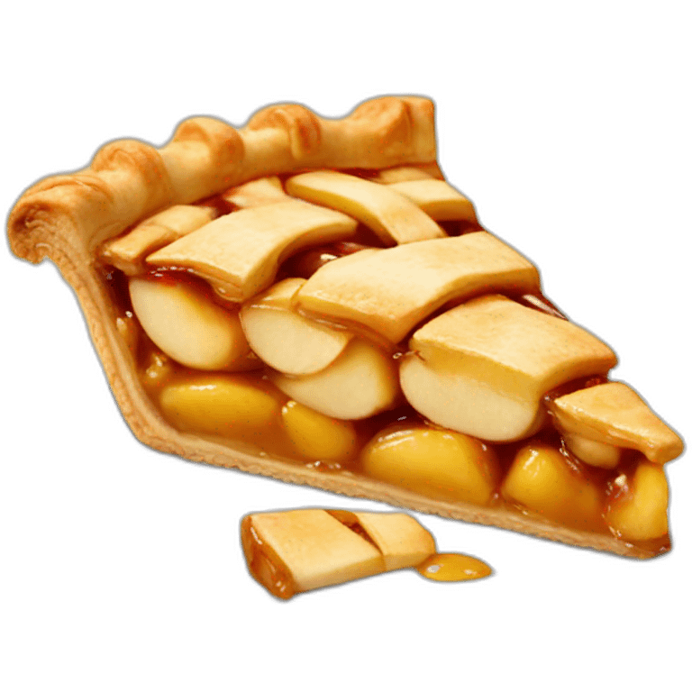 Apple pie emoji