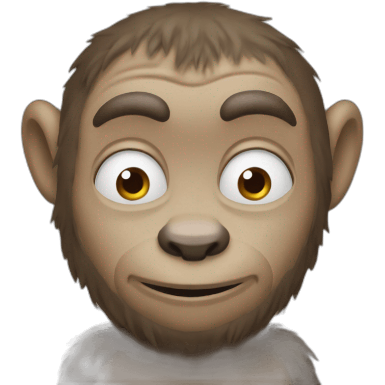 un Singe qui pète emoji