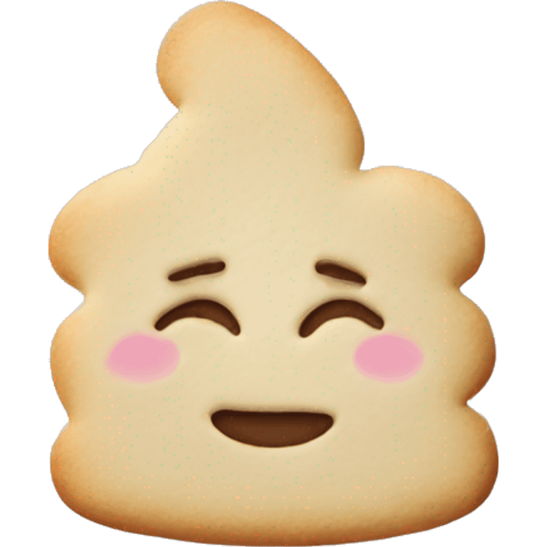 Sugar cookie emoji