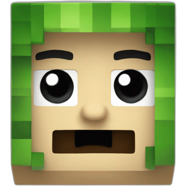 Mincraft creeper emoji