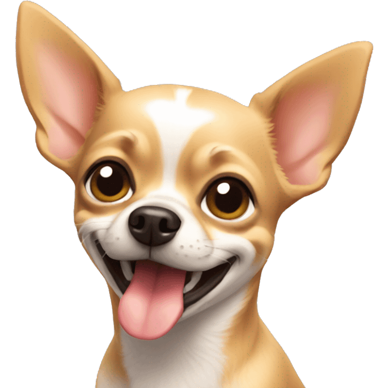 chihuahua happy emoji