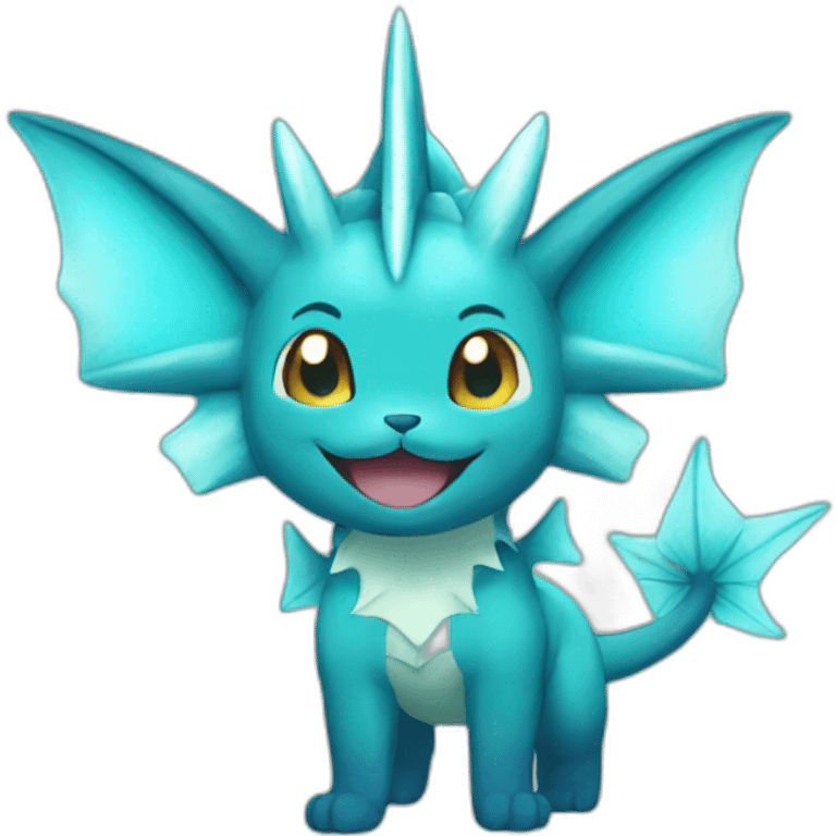 Vaporeon happy emoji