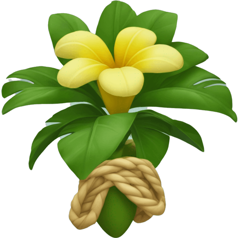 une fleur de tahiti emoji