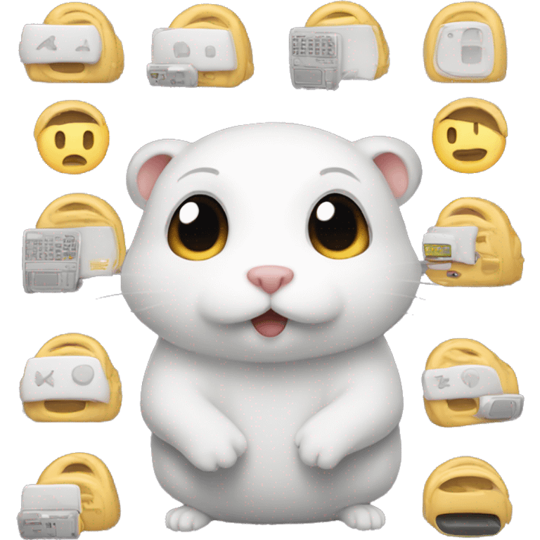 pc powered by hamster emoji