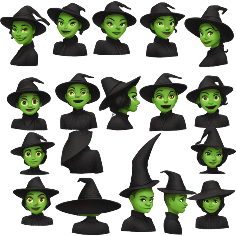 Elphaba from 2024 wicked movie emoji