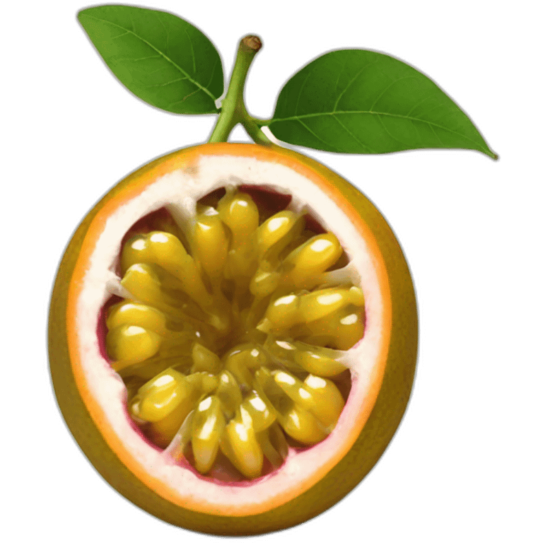 Passion fruit  emoji