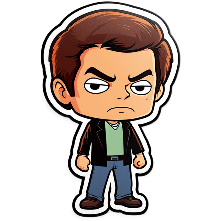 dexter morgan with Brian Mooser emoji