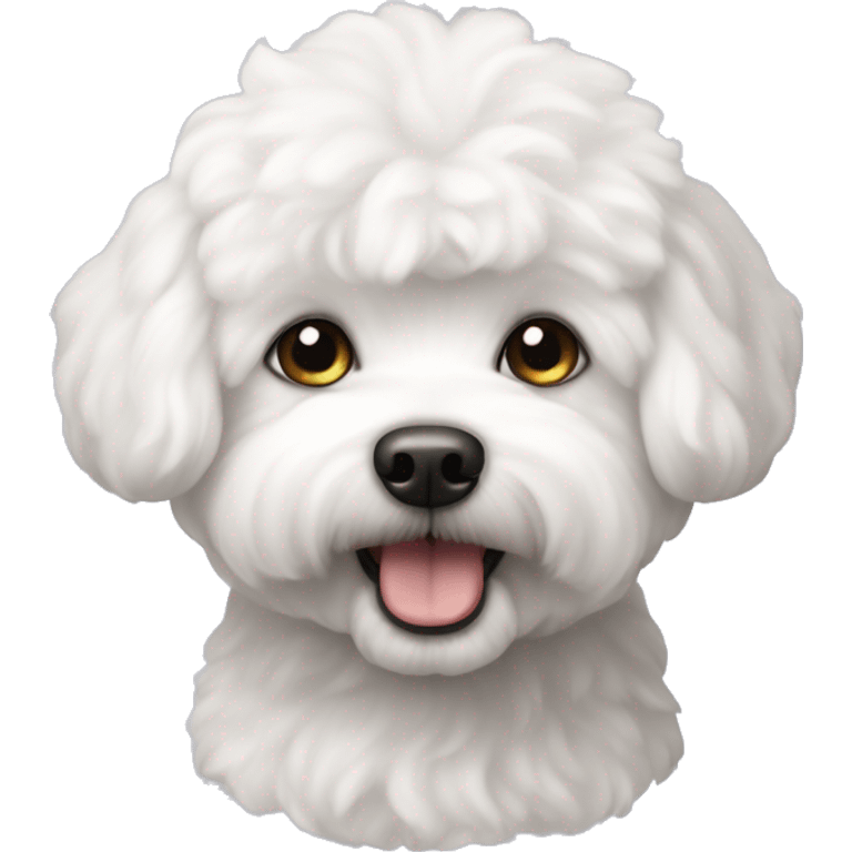 Bichon frise dog emoji