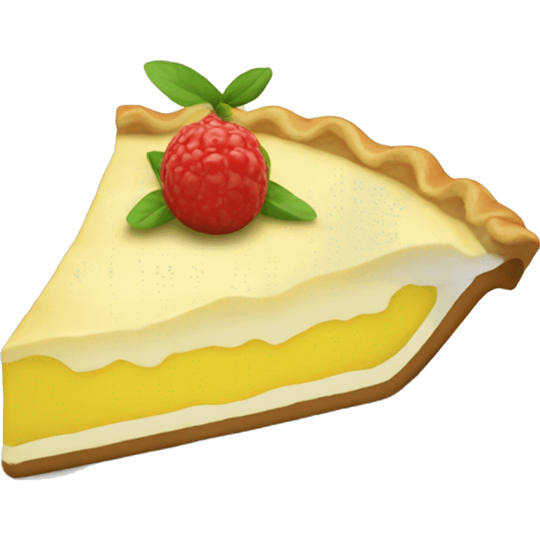 Lemon pie emoji