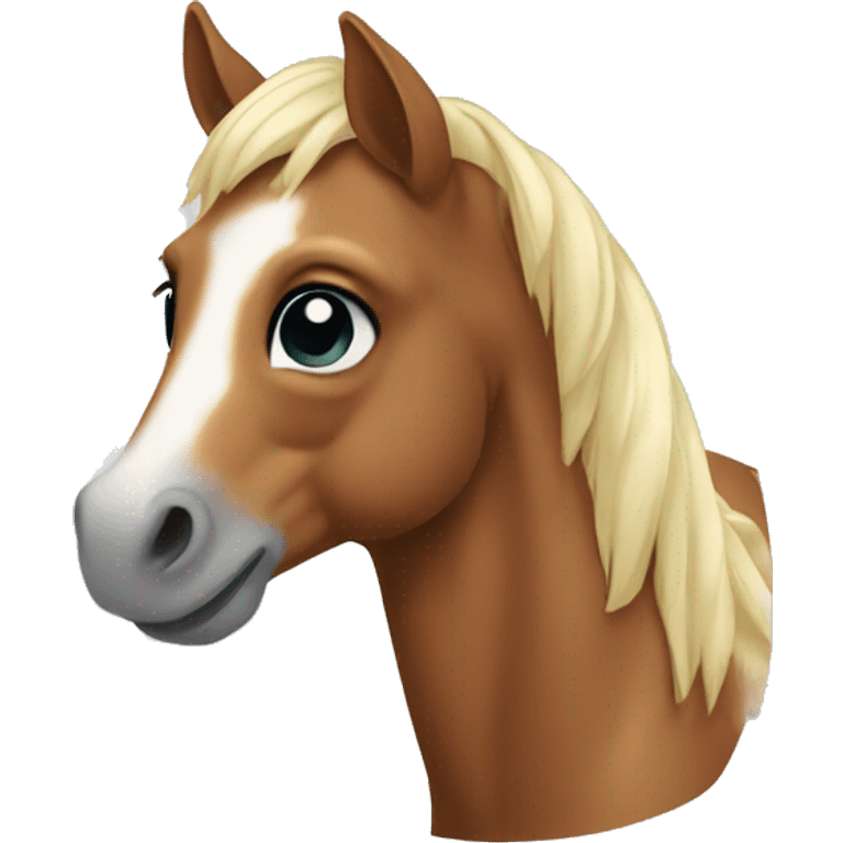 Horse foal emoji