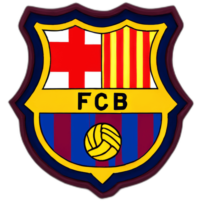 football club barcelona emblem spiderman emoji