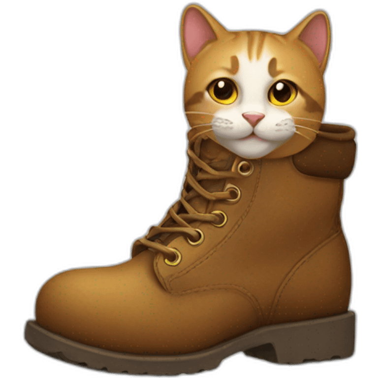 Cat in boot emoji