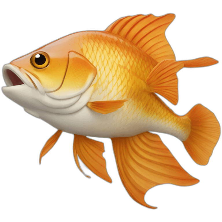 poisson qui refléchit emoji