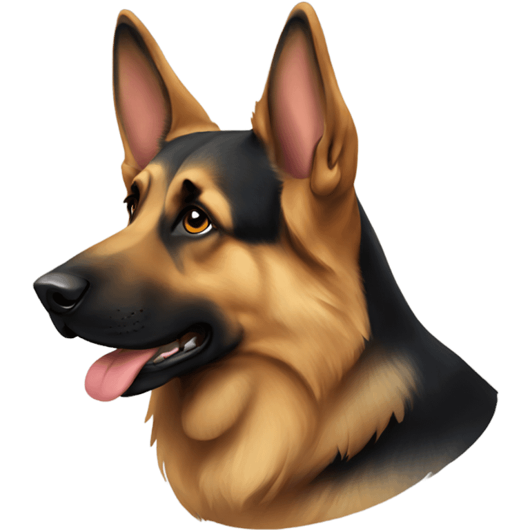 German shepherd emoji