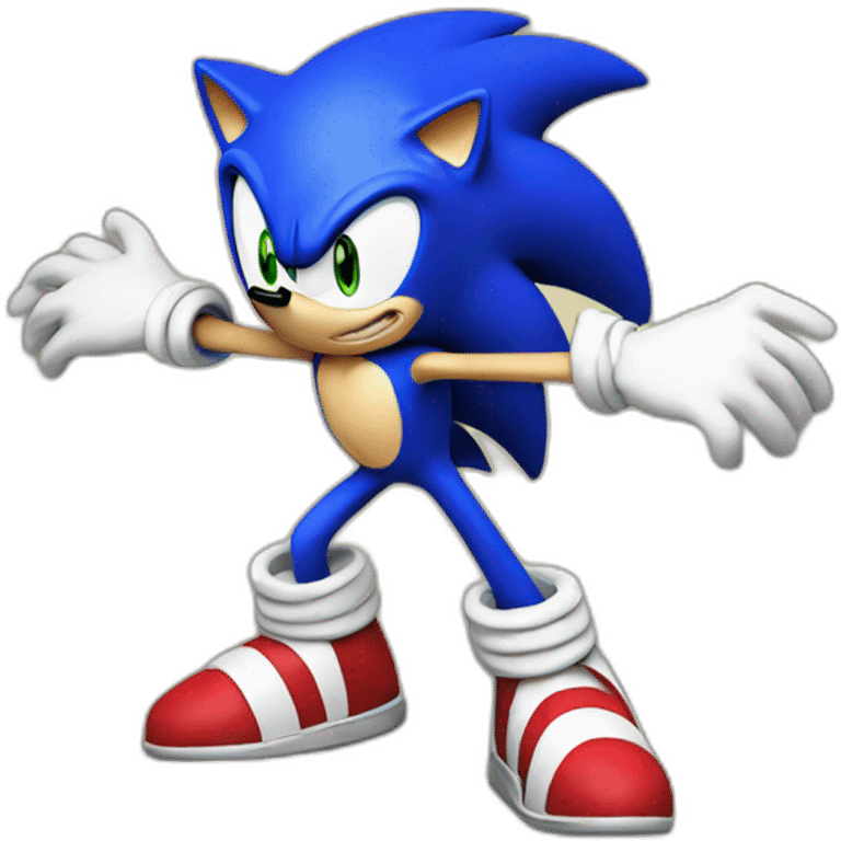 sonic spin emoji