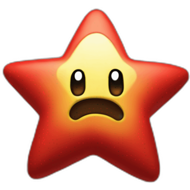 Mario star emoji