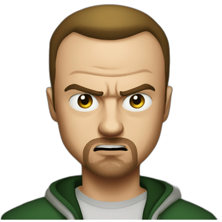 jesse pinkman angry emoji