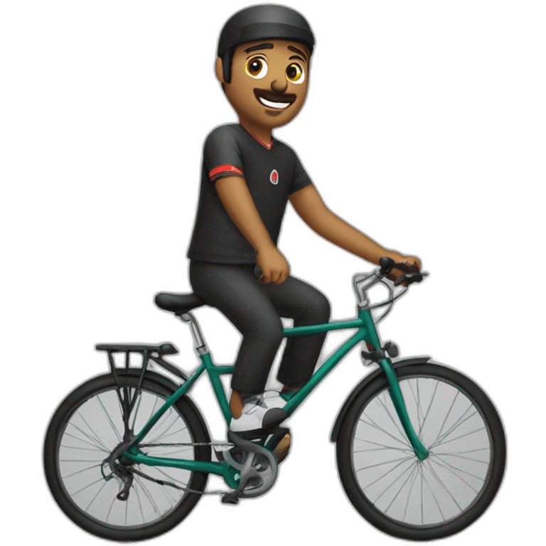 milan lupac on bicycle emoji