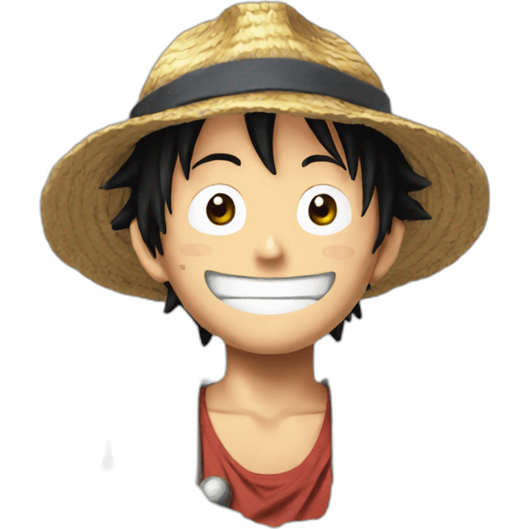 Luffy emoji