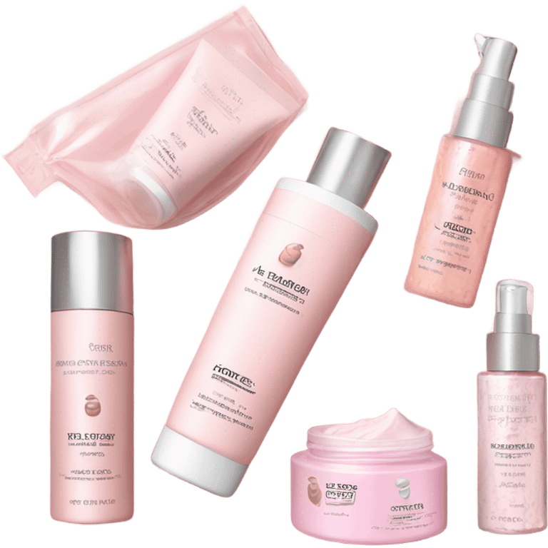 soft pink skincare emoji