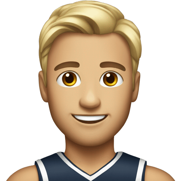 Picture of me as a male cheerleader emoji