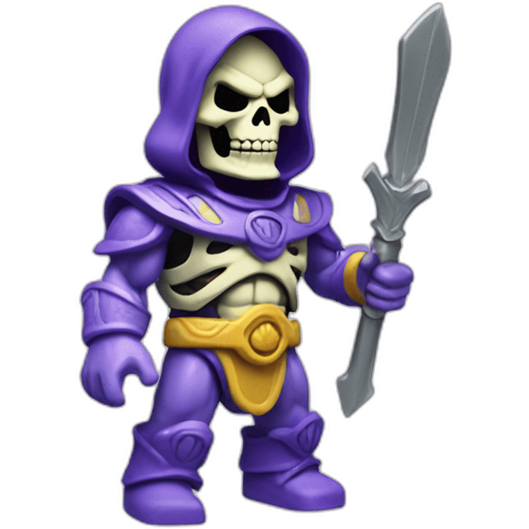 skeletor toy figure emoji