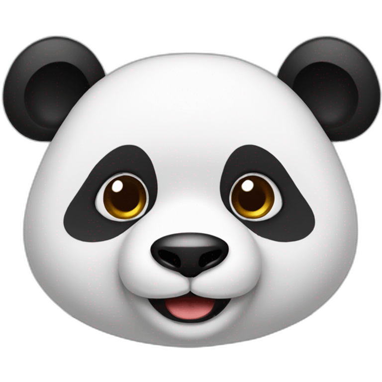 Panda-different color emoji