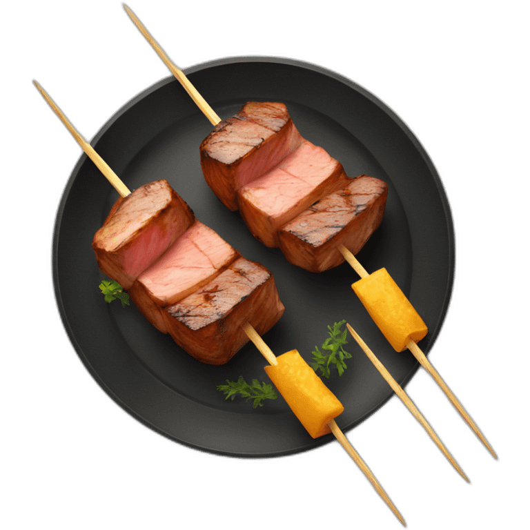 Picanha on a skewers emoji