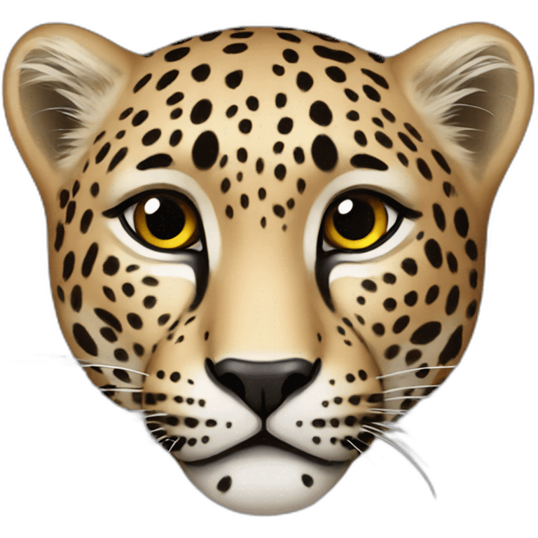 ossetian leopard  emoji