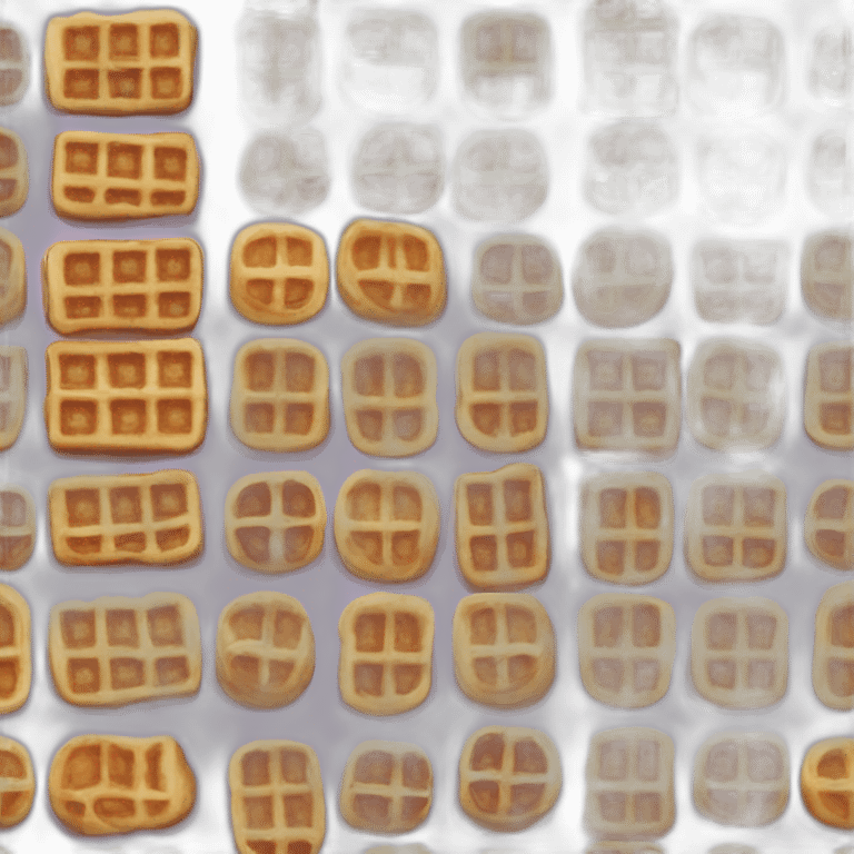 Viennese waffles emoji