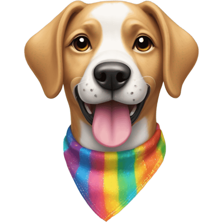 gay dog  emoji