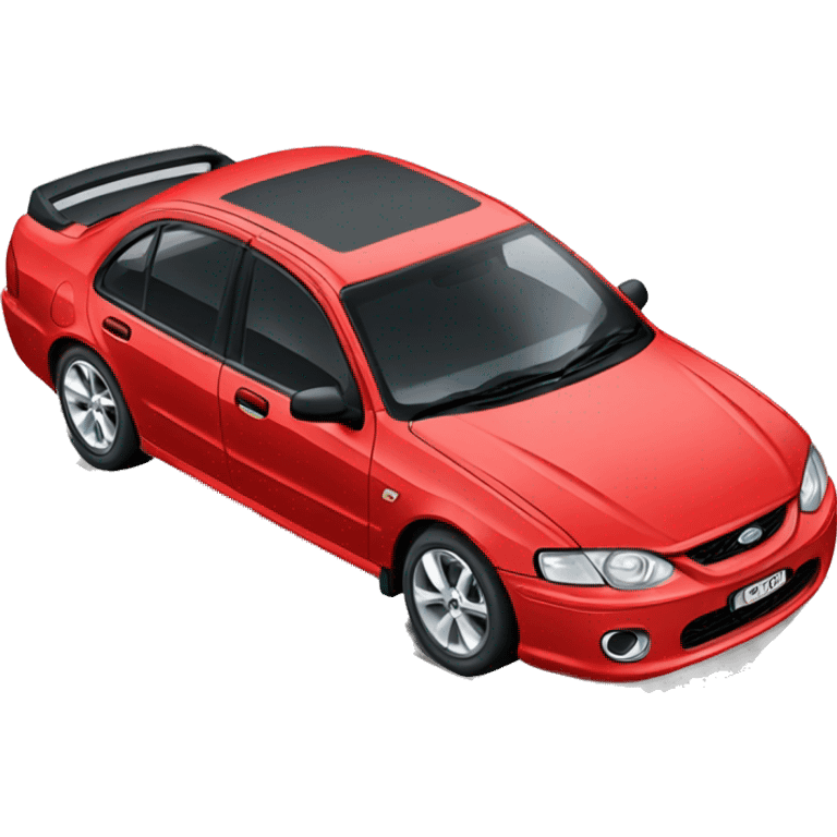 Red ford falcon bf xr6 turbo  emoji