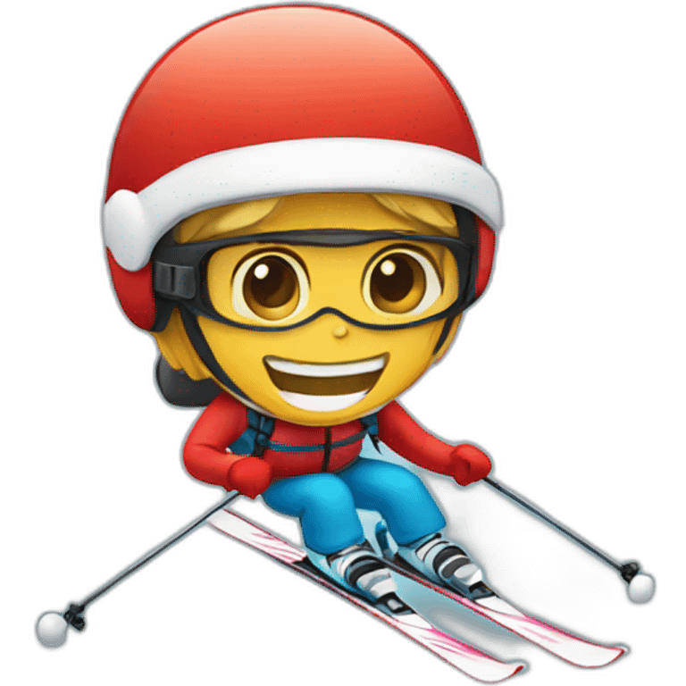 Skier emoji