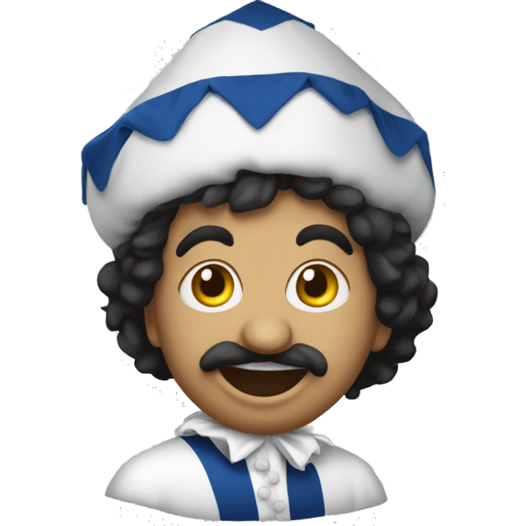 pulcinella napoli occhi azzurri emoji