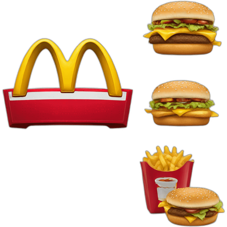 mcdonald's emoji