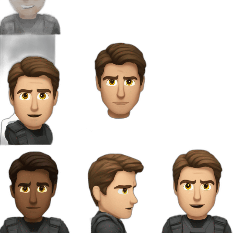 ethan hunt mission impossible emoji