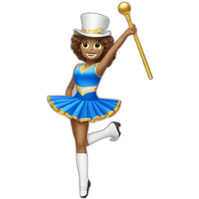 Majorette emoji