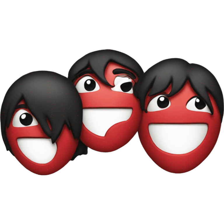 kiss band logo emoji