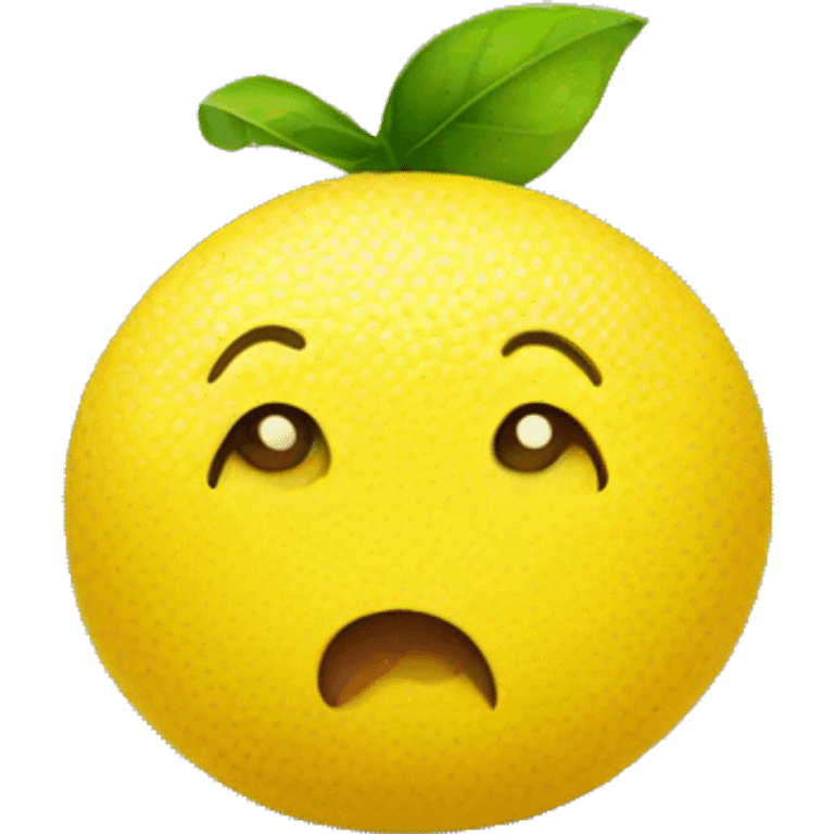 lemon emoji