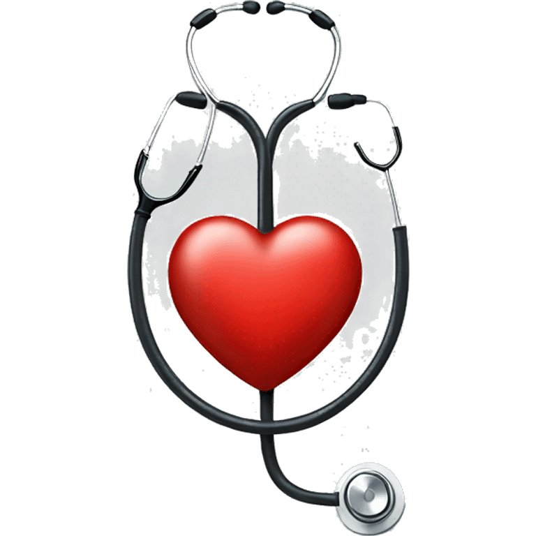 heart with stethoscope emoji