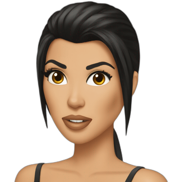 Kourtney kardashian emoji