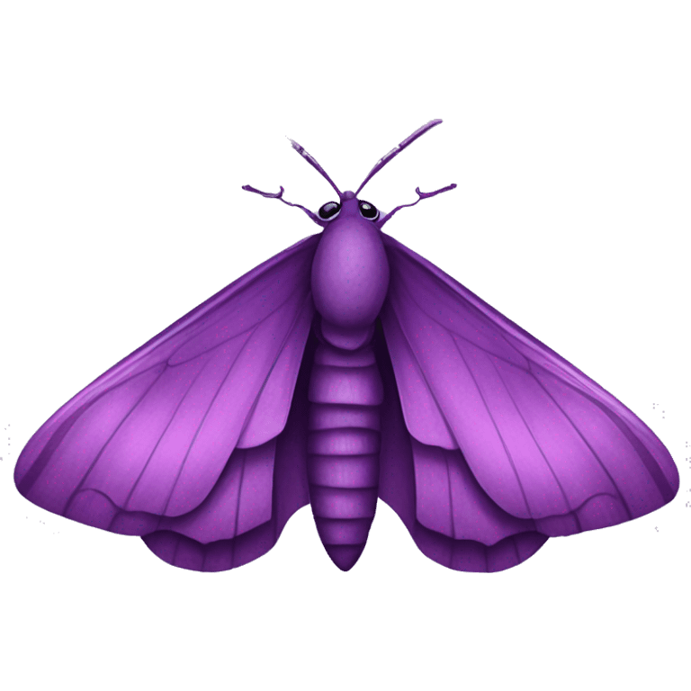 Daddy valentin purple big moth emoji