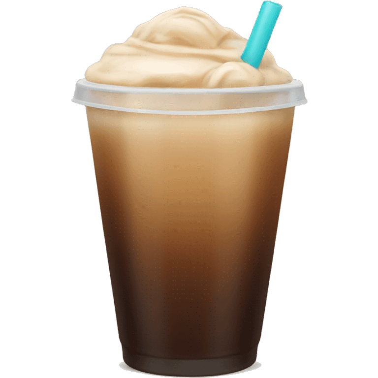 Ice coffee emoji