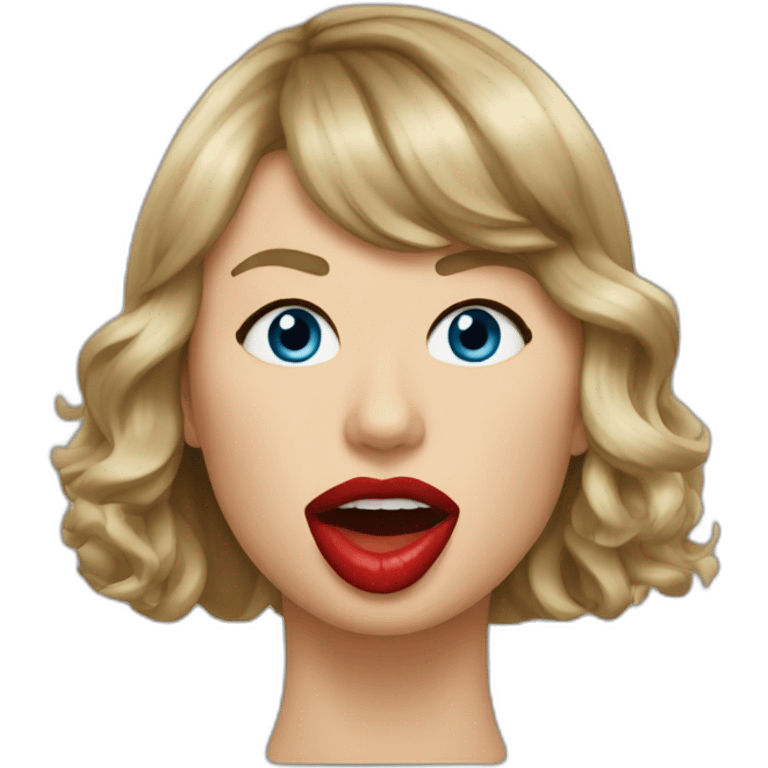 taylor-swift-mouth-bbc emoji