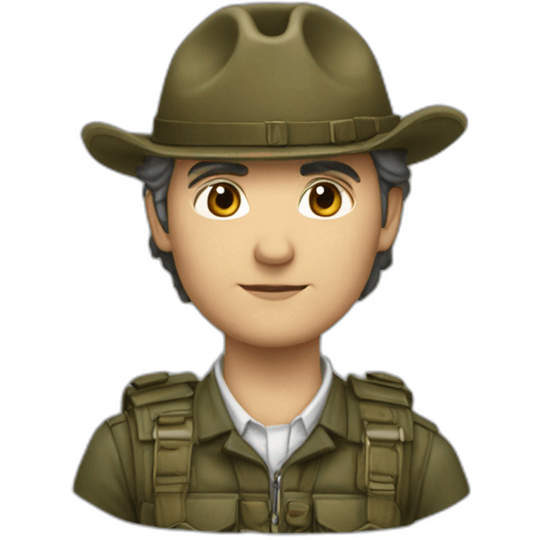 Chasseur moderne emoji