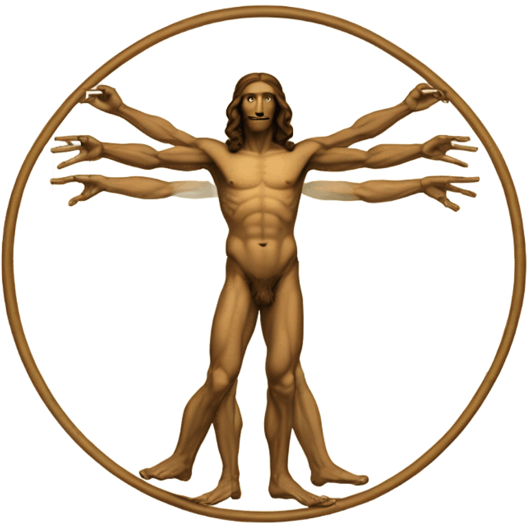 vitruvian man emoji