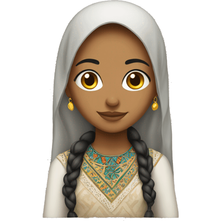 Morrocan girl emoji