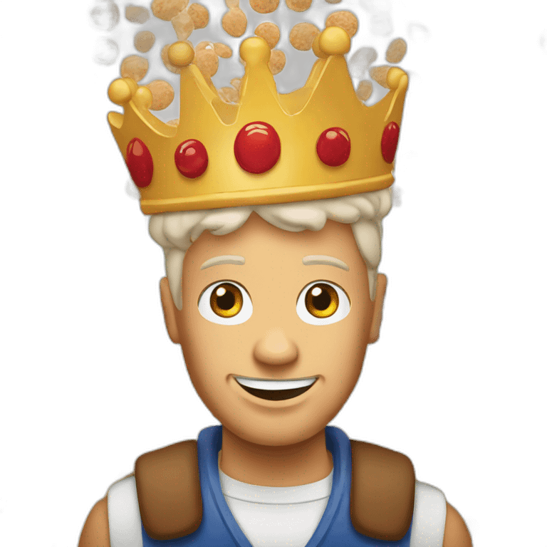 Burger king white person emoji